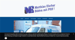 Desktop Screenshot of ehrbar-matthias.de